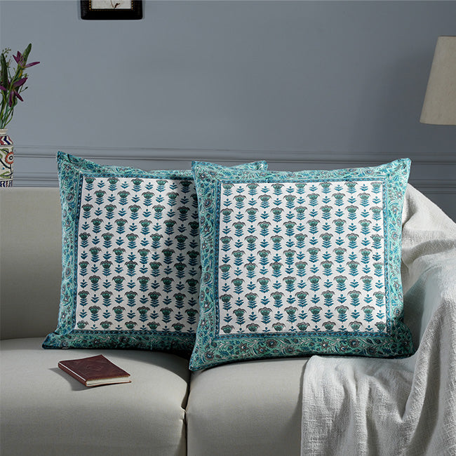 Border Pillow Cover