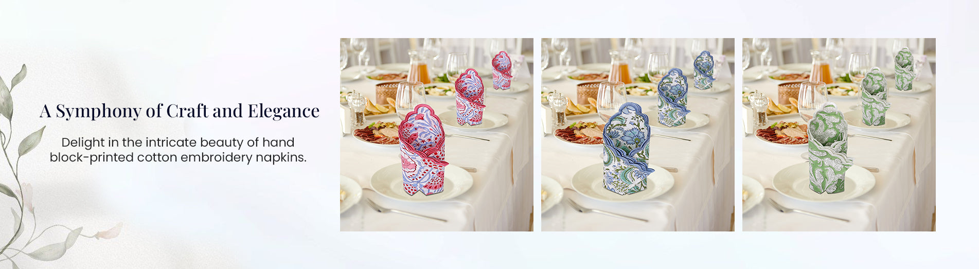 Embroidery Napkins