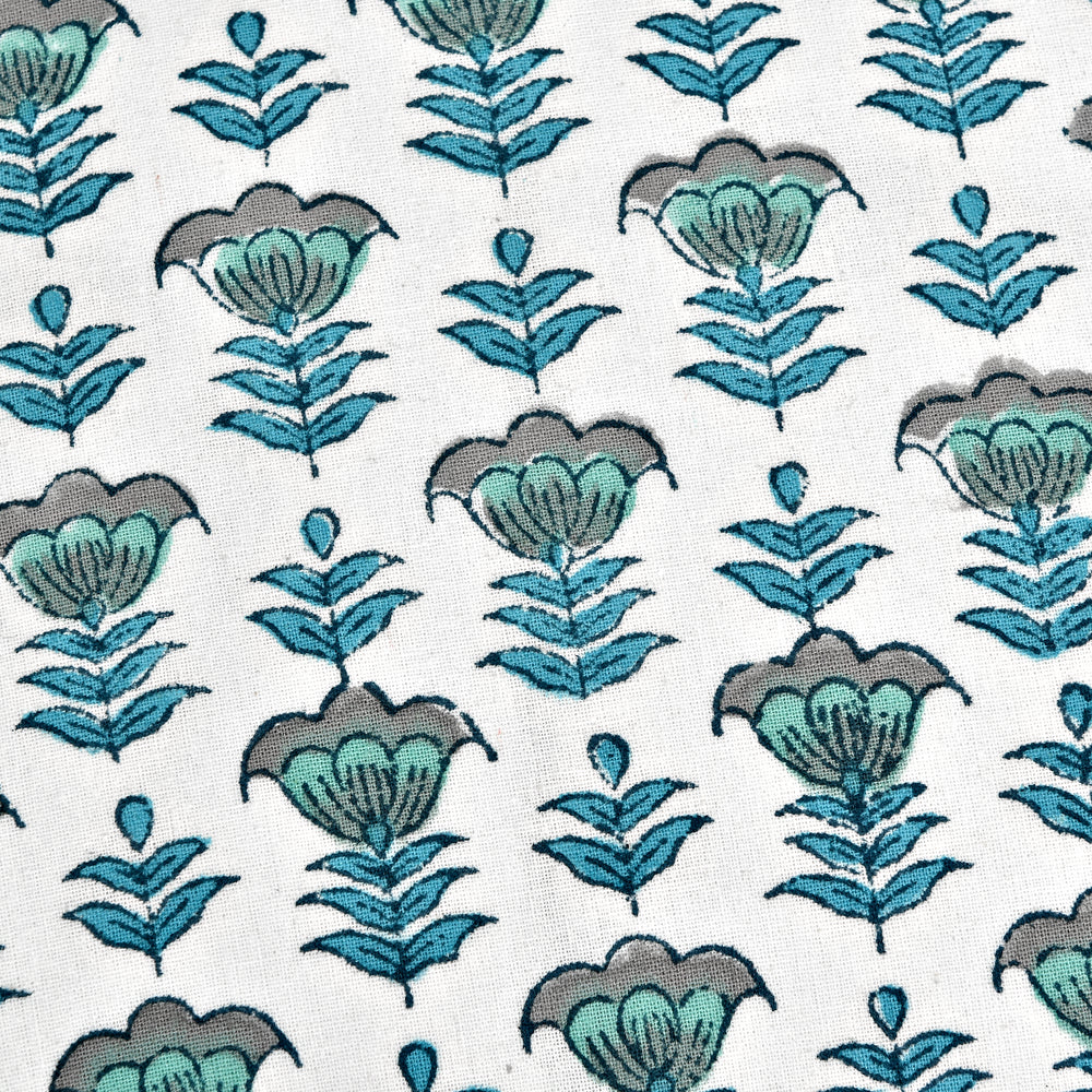Aquamarine Blue Ruffle 20x26 Inches Sham Pillow Cover Product Image 2