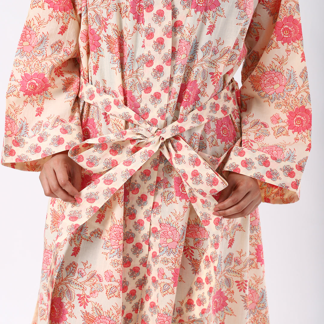 Creamy Corn Women Kimono Product Image 4