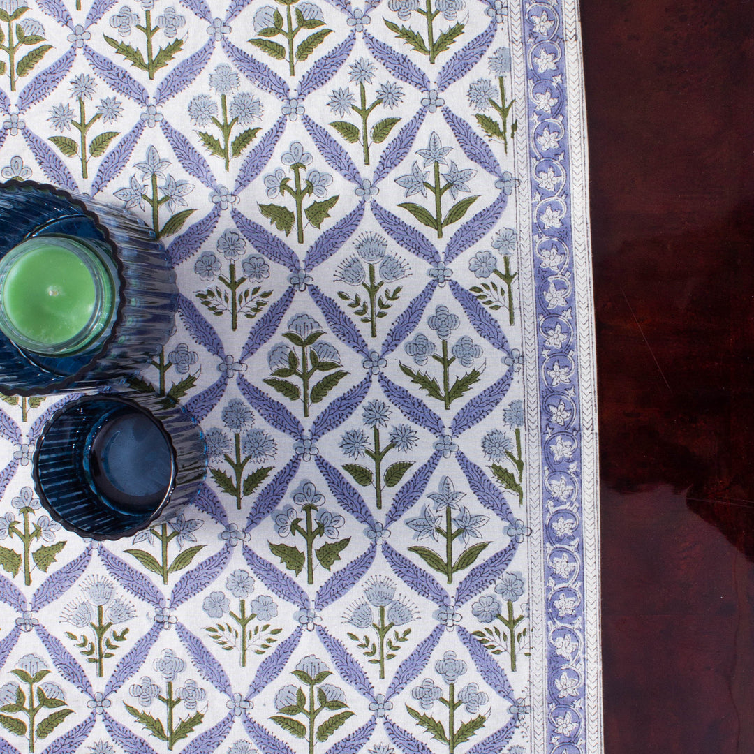 Light Steel Blue Table Runner