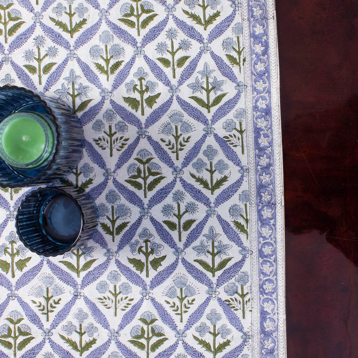 Light Steel Blue Table Runner
