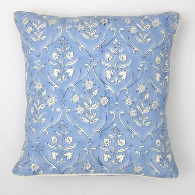Fabricrush Pillow Covers, Hand Block Printed Floral Throw Pillow Covers, Cushion Covers for Decorative Couches, Living Rooms, Designers Pillow Covers