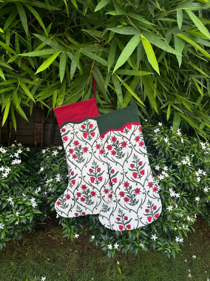 Ruby Red Christmas Stockings