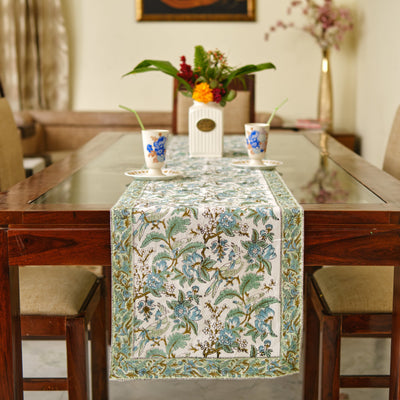 Cotton Print Club Table Runners Eliza Table Runner in 3 Sizes