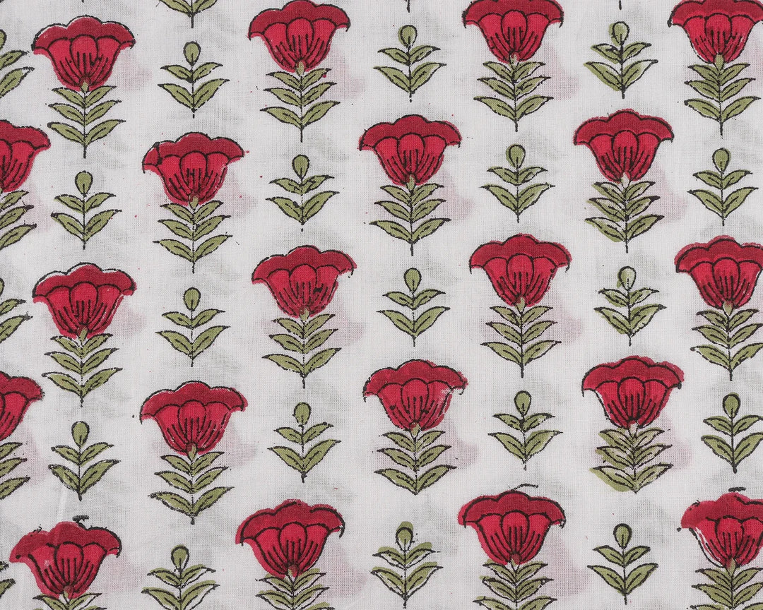 Apple and Cherry Red Scallop Embroidery Napkins Product Image 3