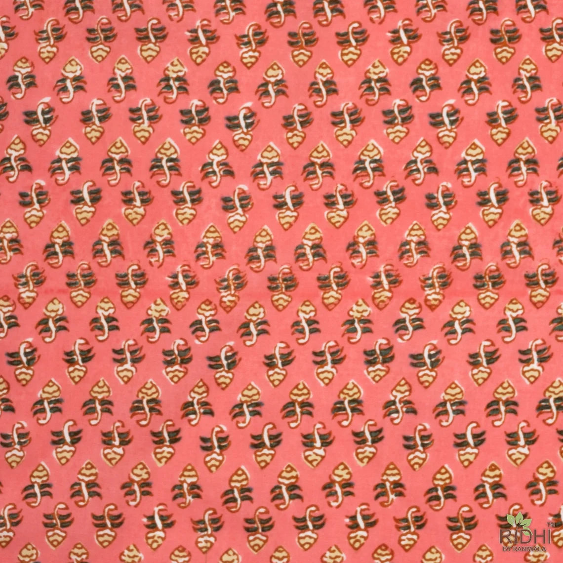 Fabricrush Brick Pink Hunter Green Scalloped Piping Cotton Napkins Dinner Napkin 18X18"- Mother's Day Napkin 20X20"- Farmhouse