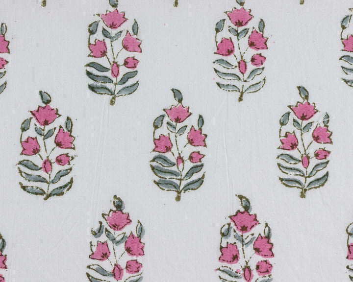 Punch Pink, Uniform Green Napkins