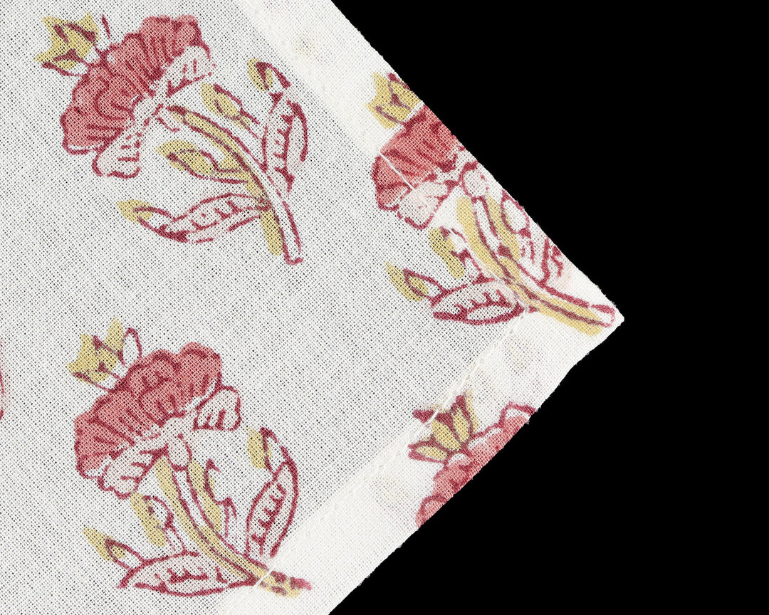 Rosewood and Sea Pink Napkins