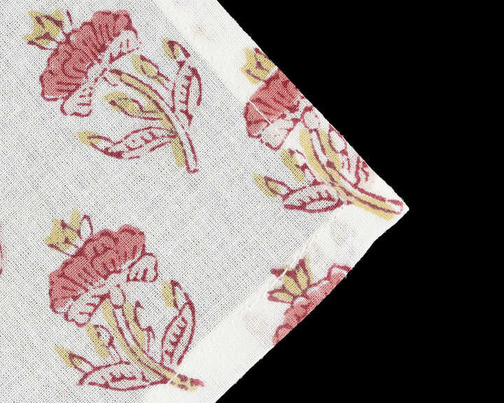 Rosewood and Sea Pink Napkins