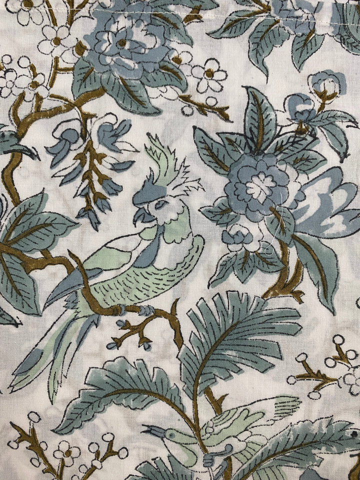 Hand Block Printed Russian Green Napkins Product Image 4