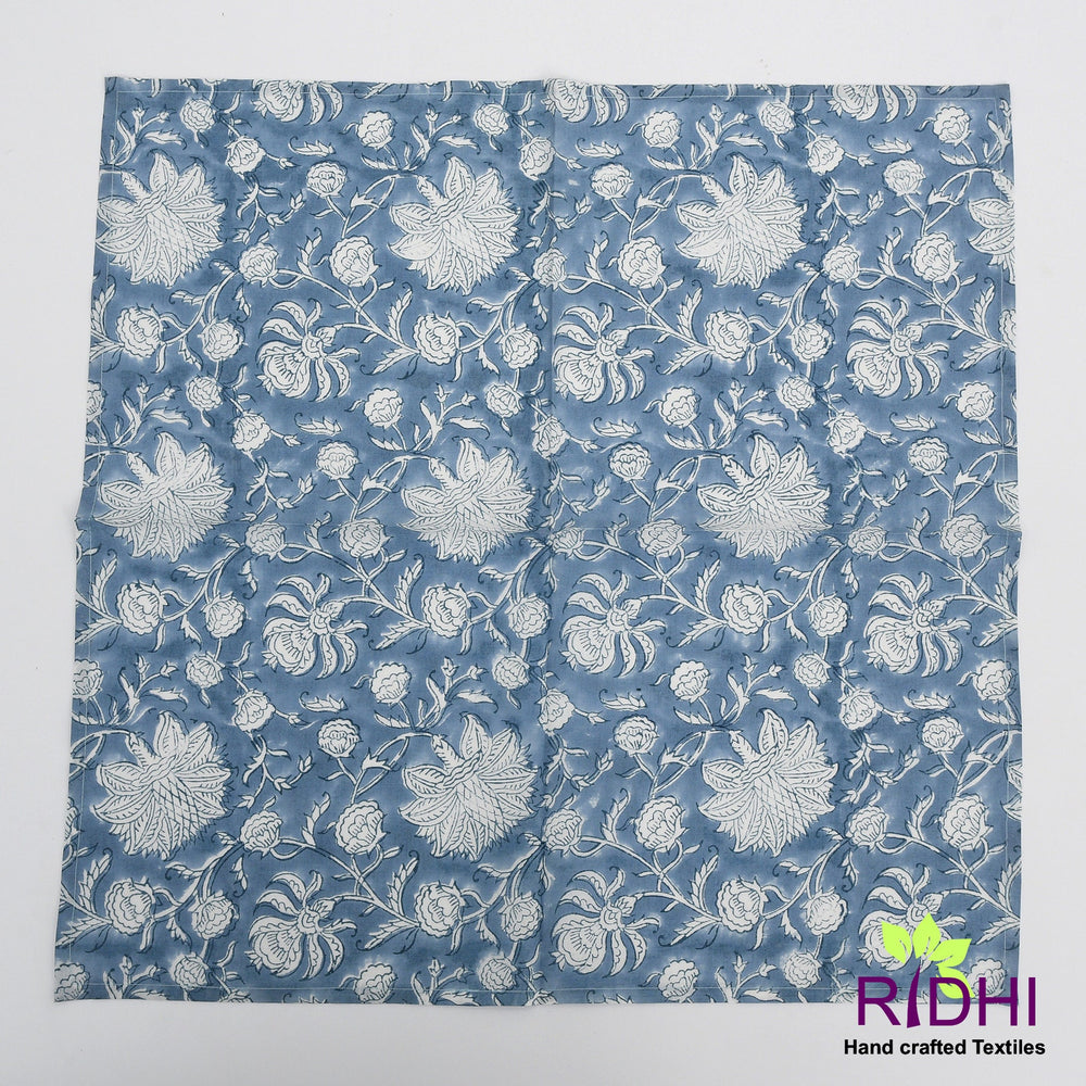 Airforce Blue Cotton Napkins Product Image 2