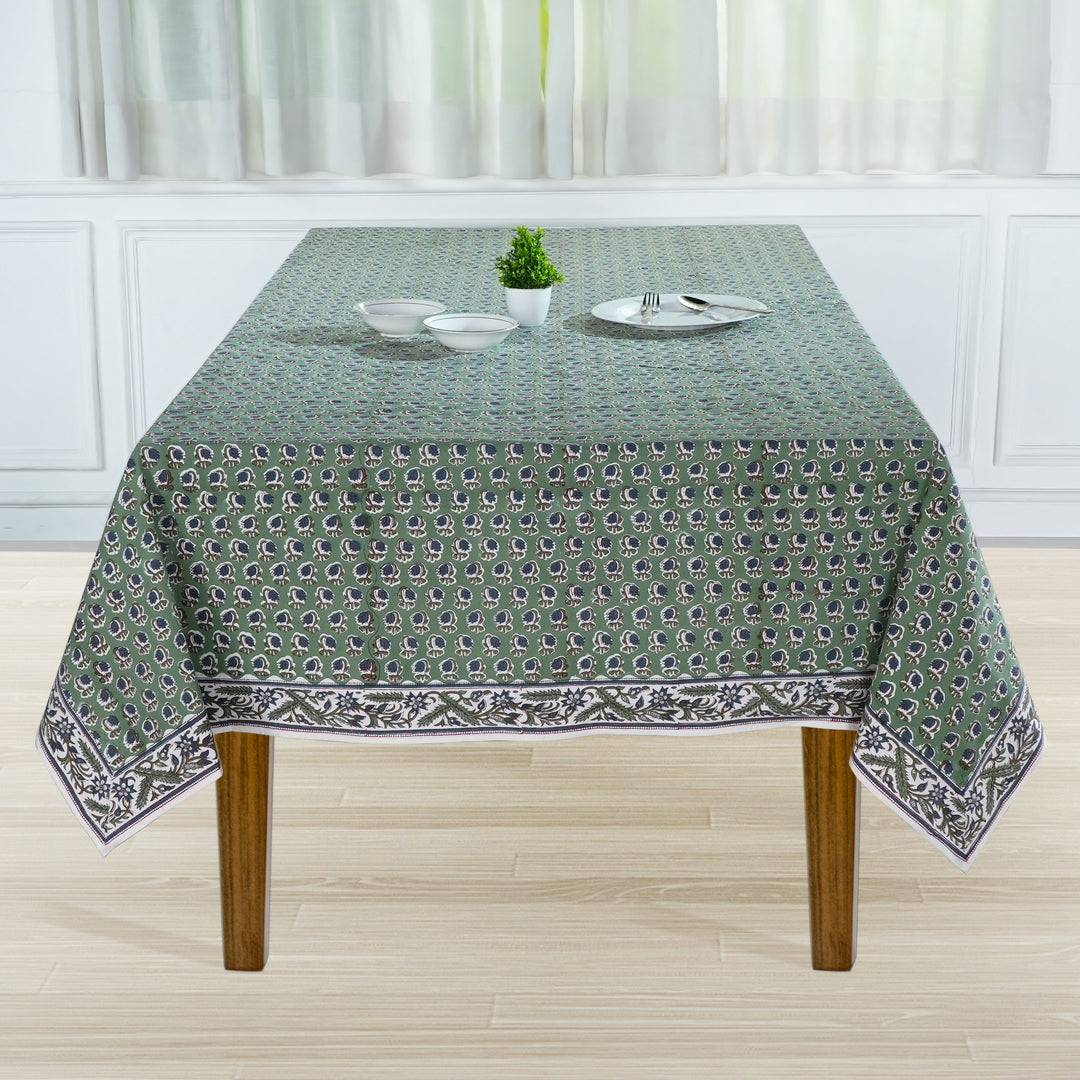 Basil Green Tablecloth Product Image 3