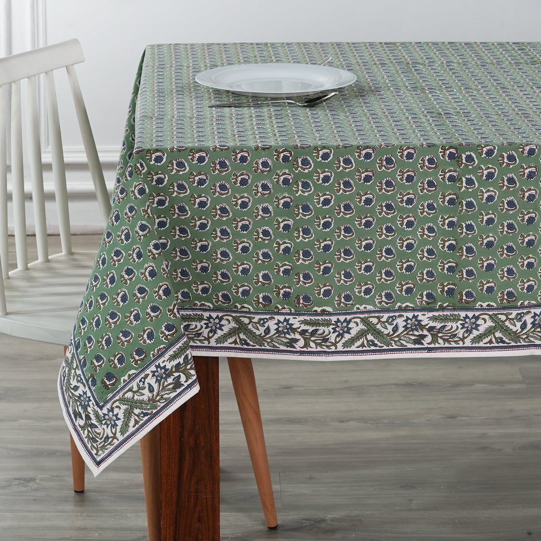 Basil Green Tablecloth Product Image 4