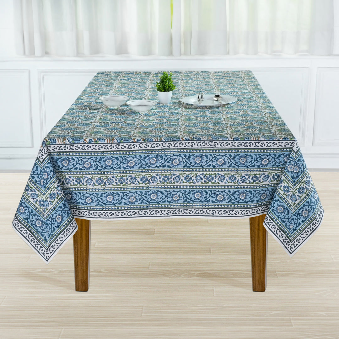 Asparagus Green Open Base Tablecloth Product Image 3