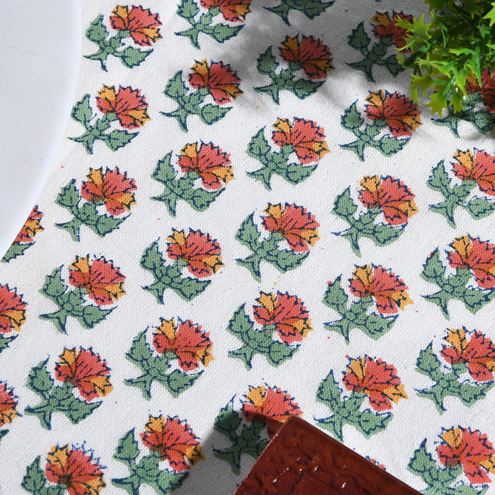 Mecca Orange Round Tablecloth