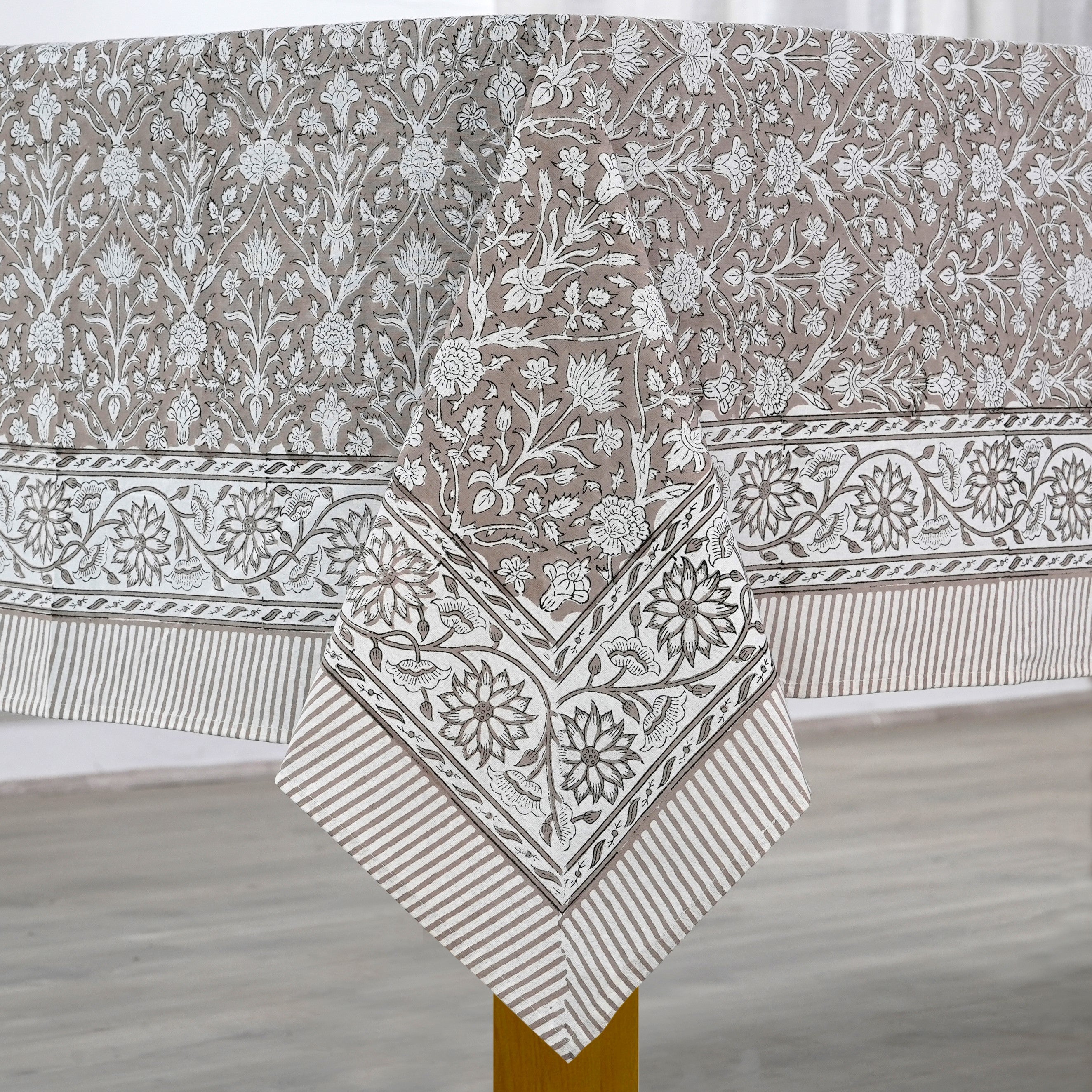 Taupe Gad Tablecloth