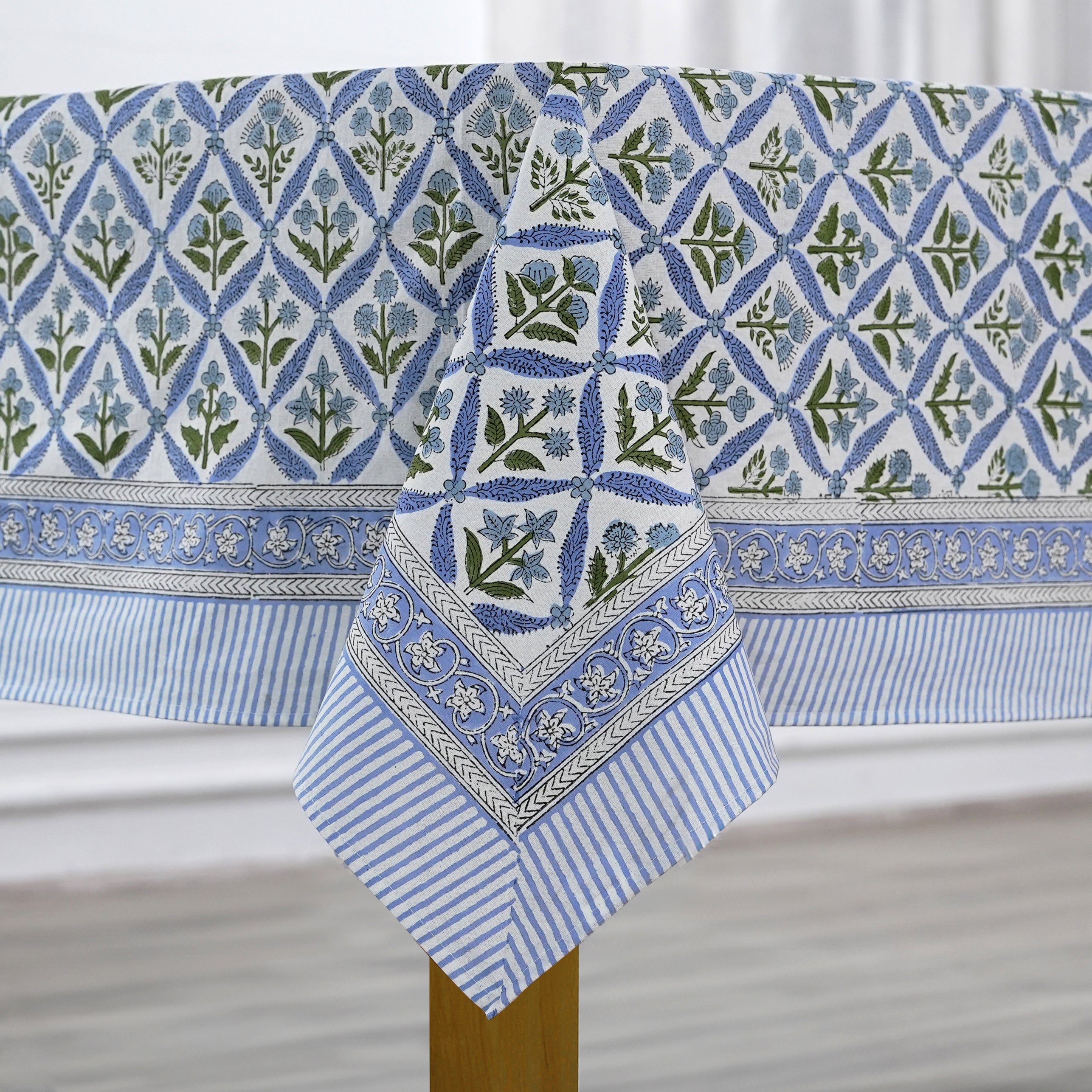 Light Steel Blue Tablecloth