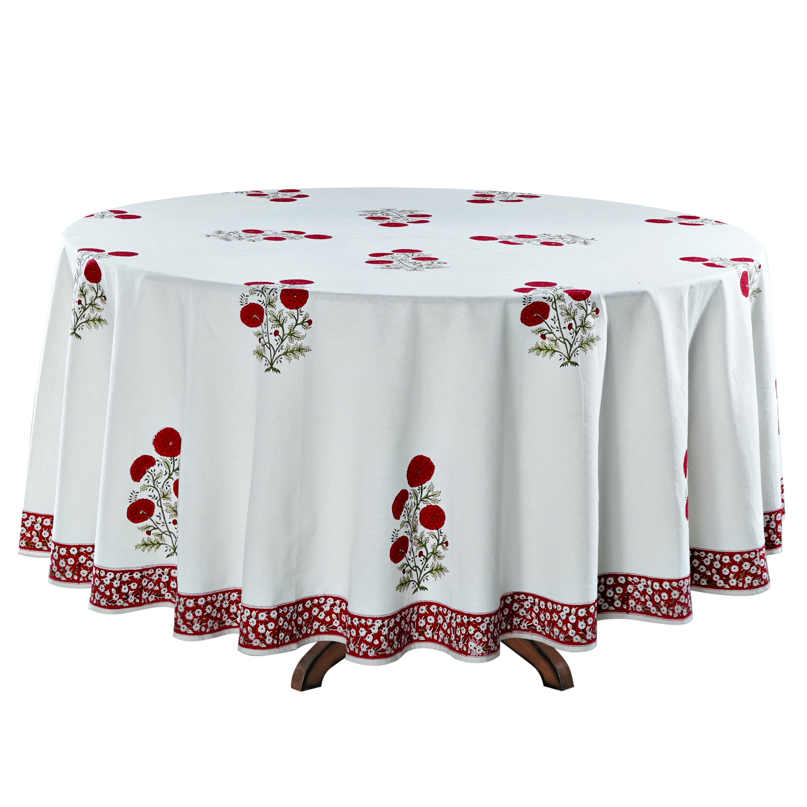 Falun Red Round Tablecloth