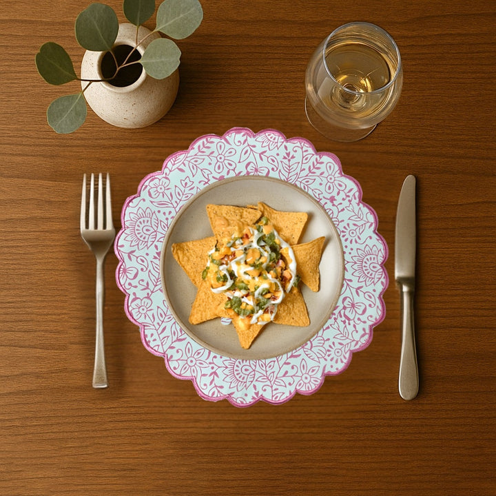 Rose Pink Jal Placemat