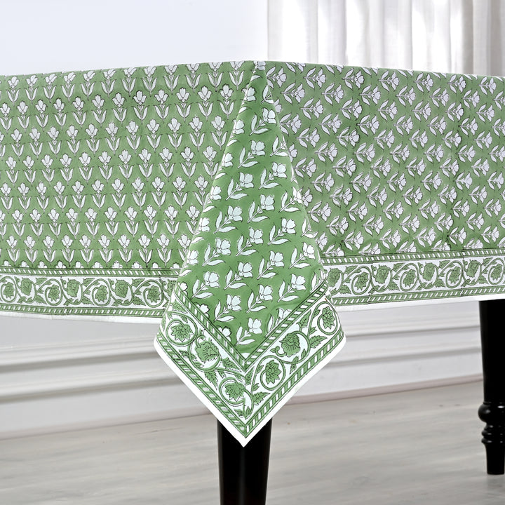 Verdant Floral Tablecloth Product Image 1