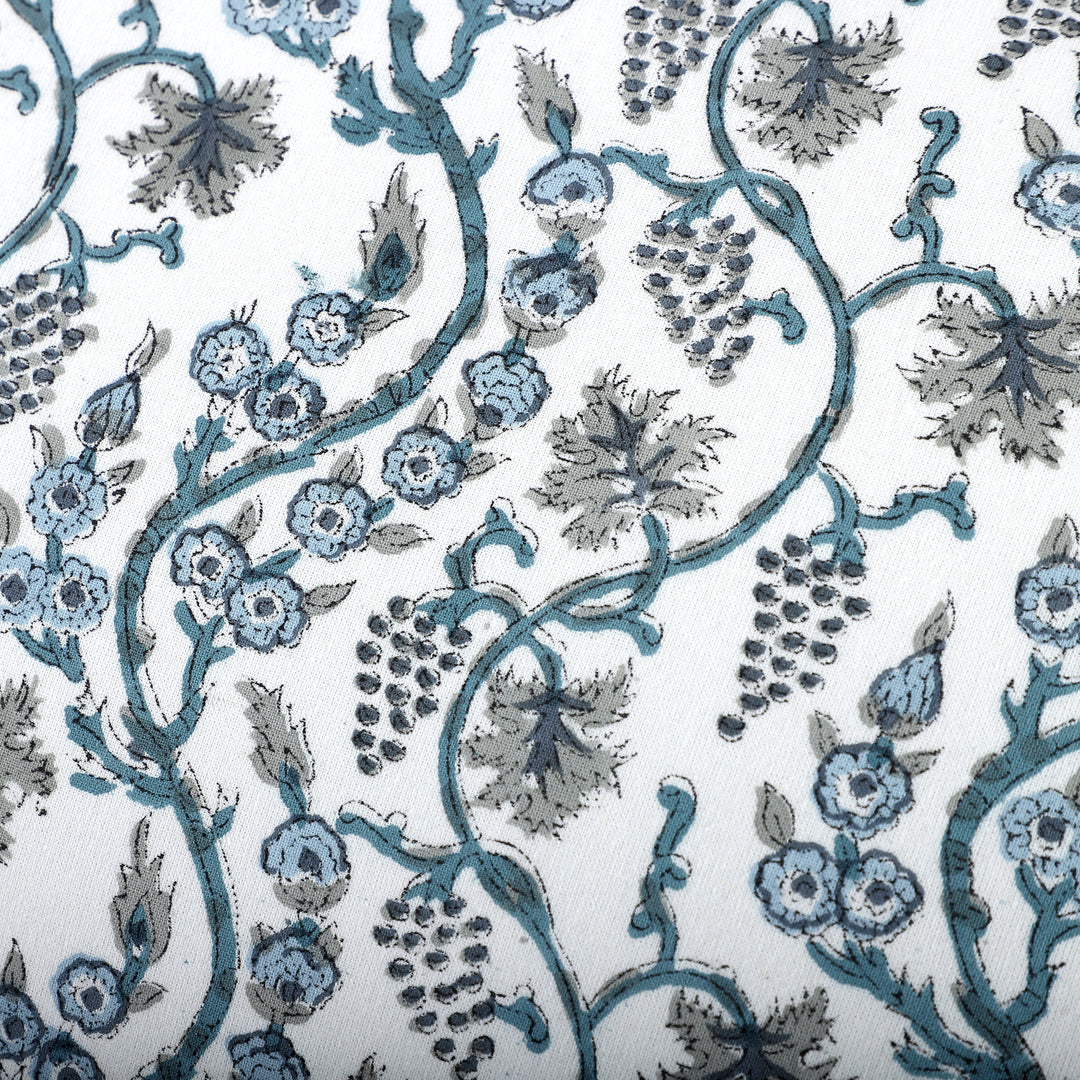 Baby Blue Eyes Ruffle 20x54 Inches Body Pillow Cover