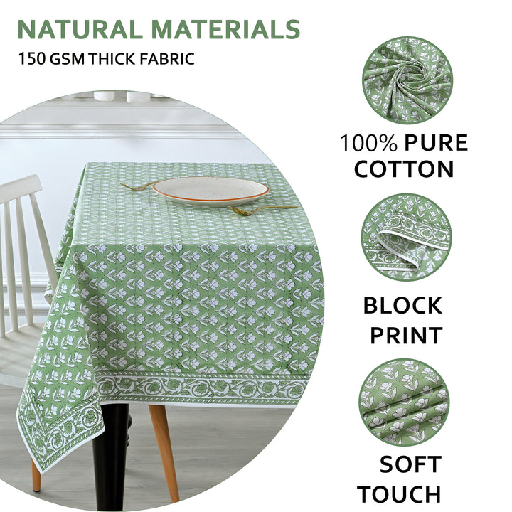 Verdant Floral Tablecloth Product Image 6