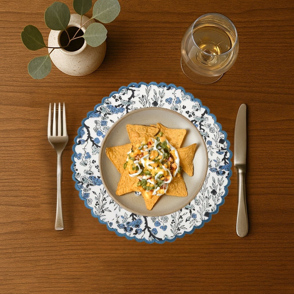Spruce, Carolina and Powder Blue Placemat