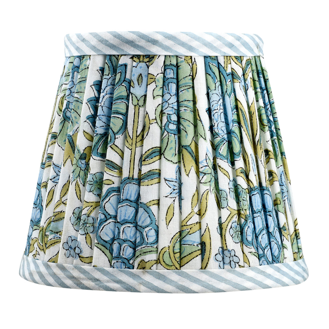 Asparagus Green Pleated Lamp Shade Product Image 1