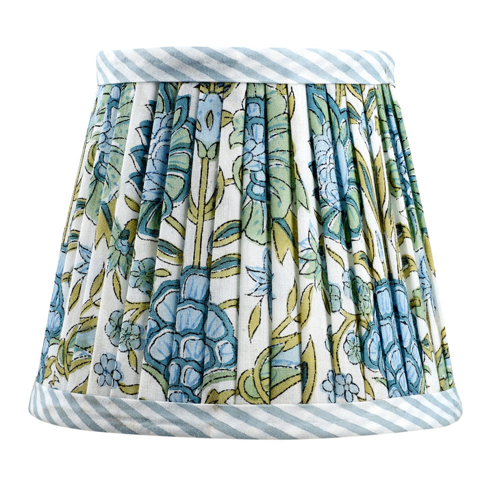 Asparagus Green Pleated Lamp Shade Product Image 1