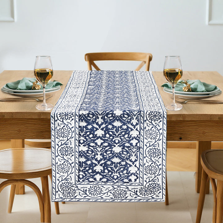 Prussian Blue Table Runner