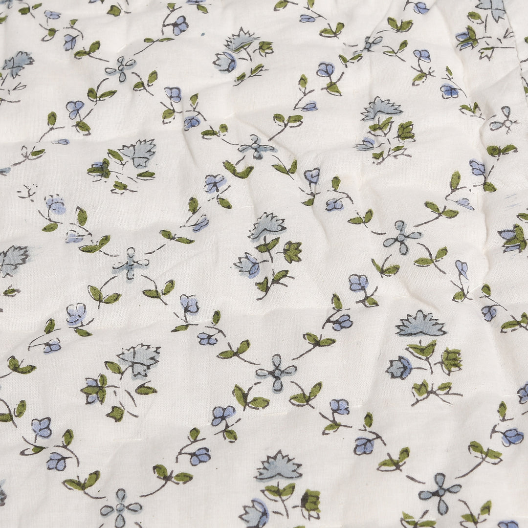 Powder Blue Cotton Quilt