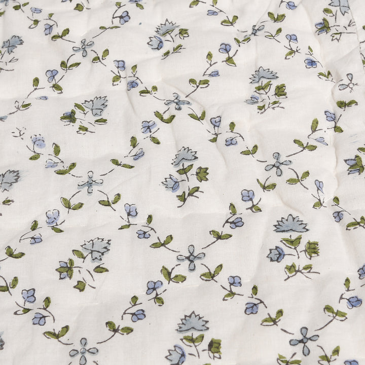 Powder Blue Cotton Quilt