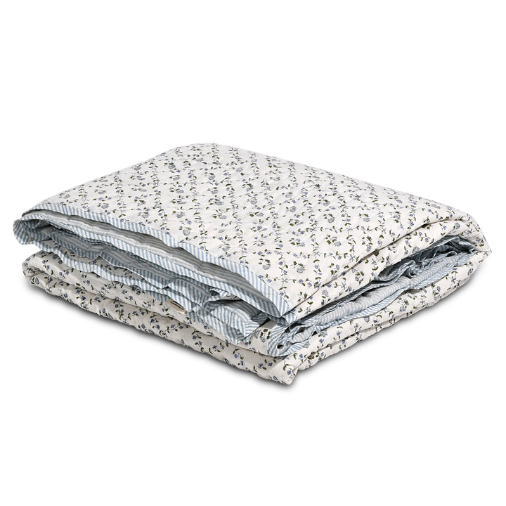 Powder Blue Cotton Quilt