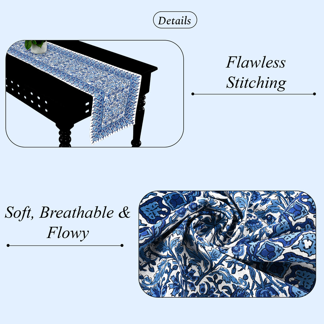 Dark Royal Blue Table Runner