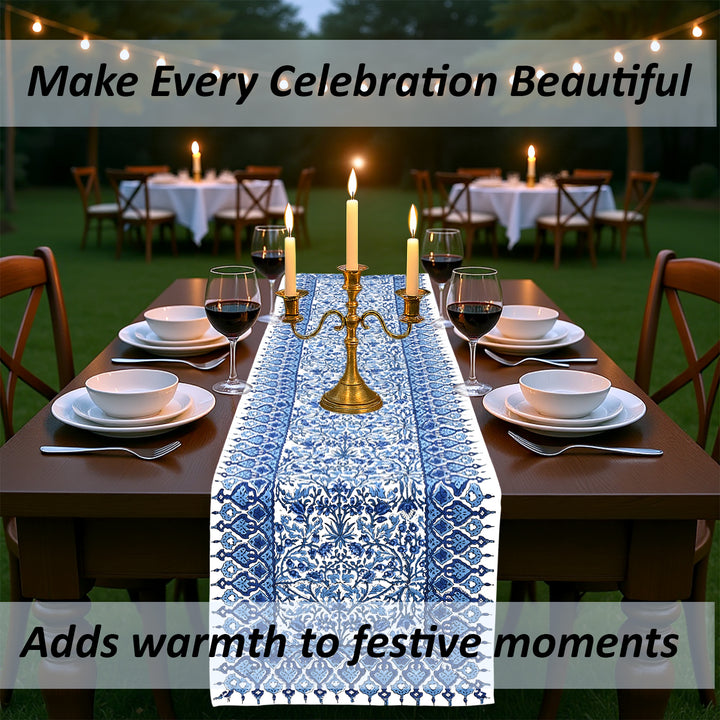 Dark Royal Blue Table Runner