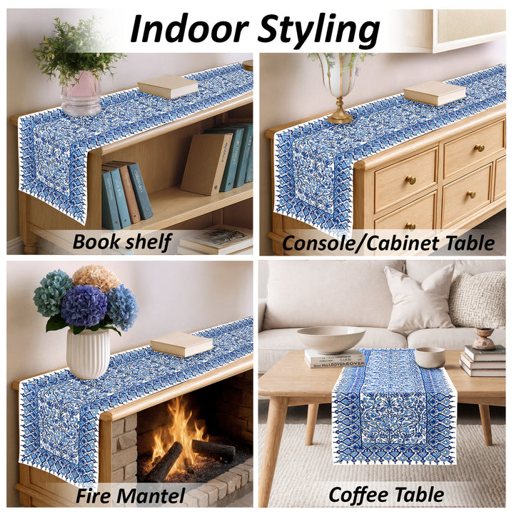 Dark Royal Blue Table Runner