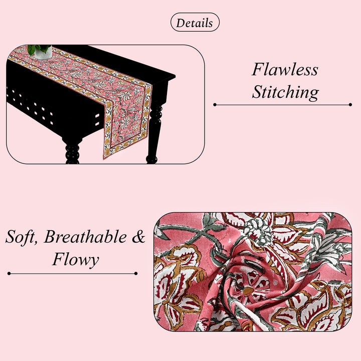 Candy Pink Table Runner
