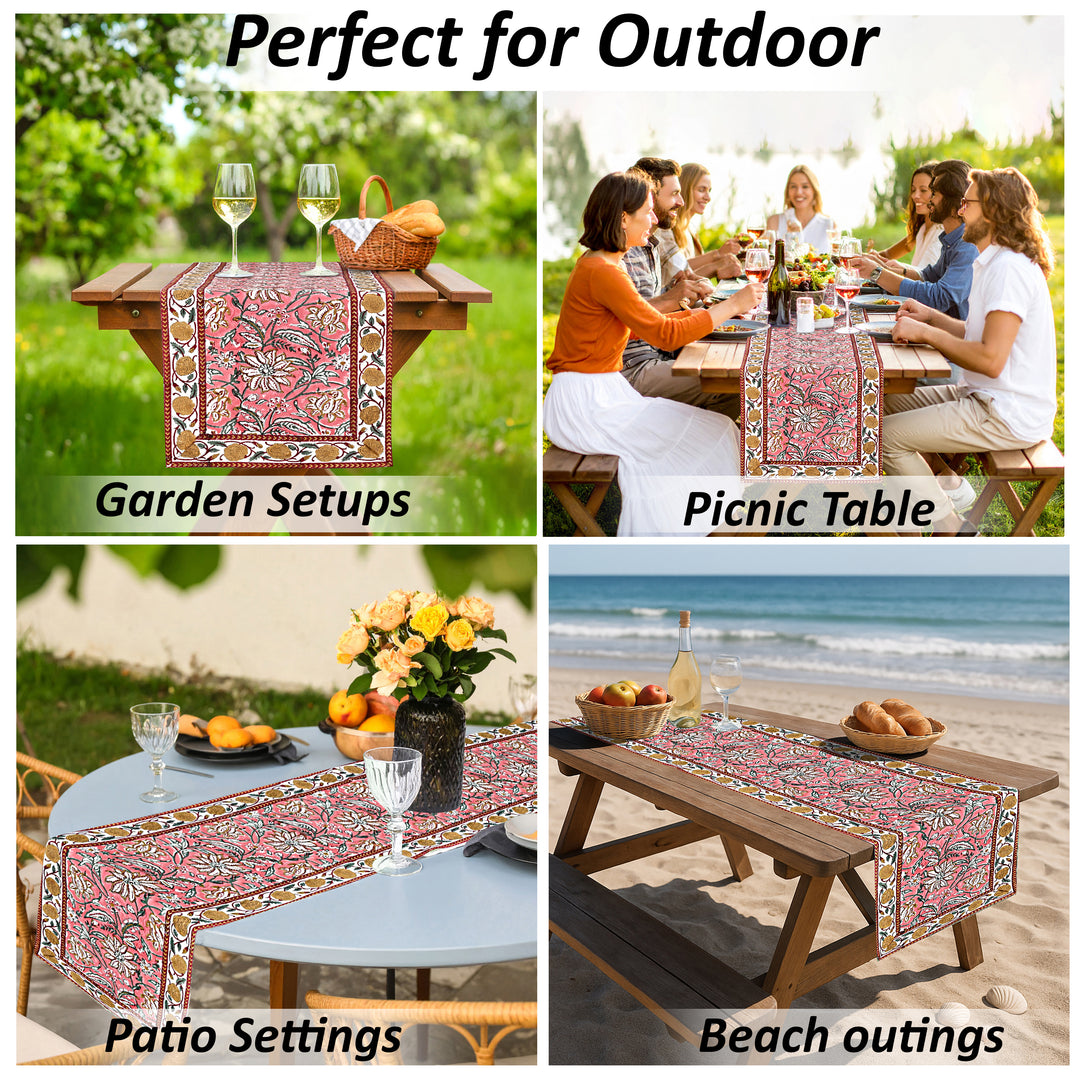 Candy Pink Table Runner