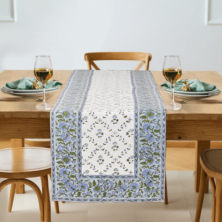Powder Blue Table Runner