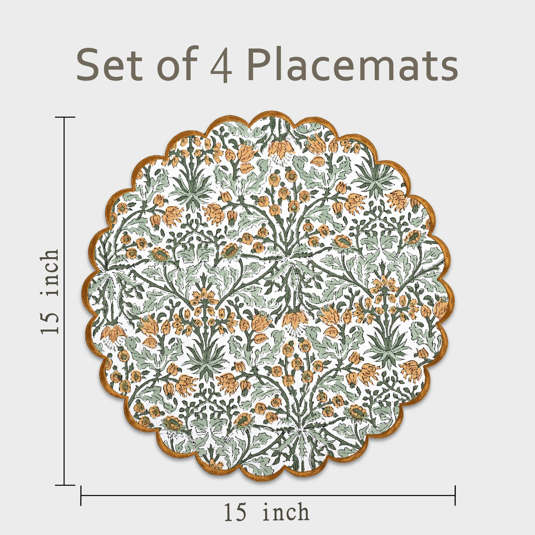 Goldenrod Yellow Placemats