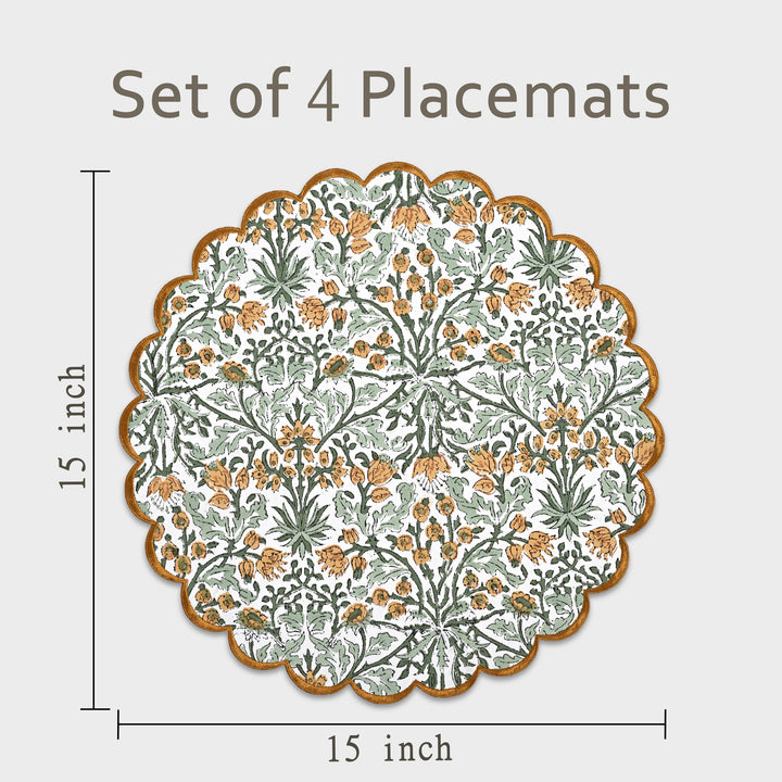Goldenrod Yellow Placemats