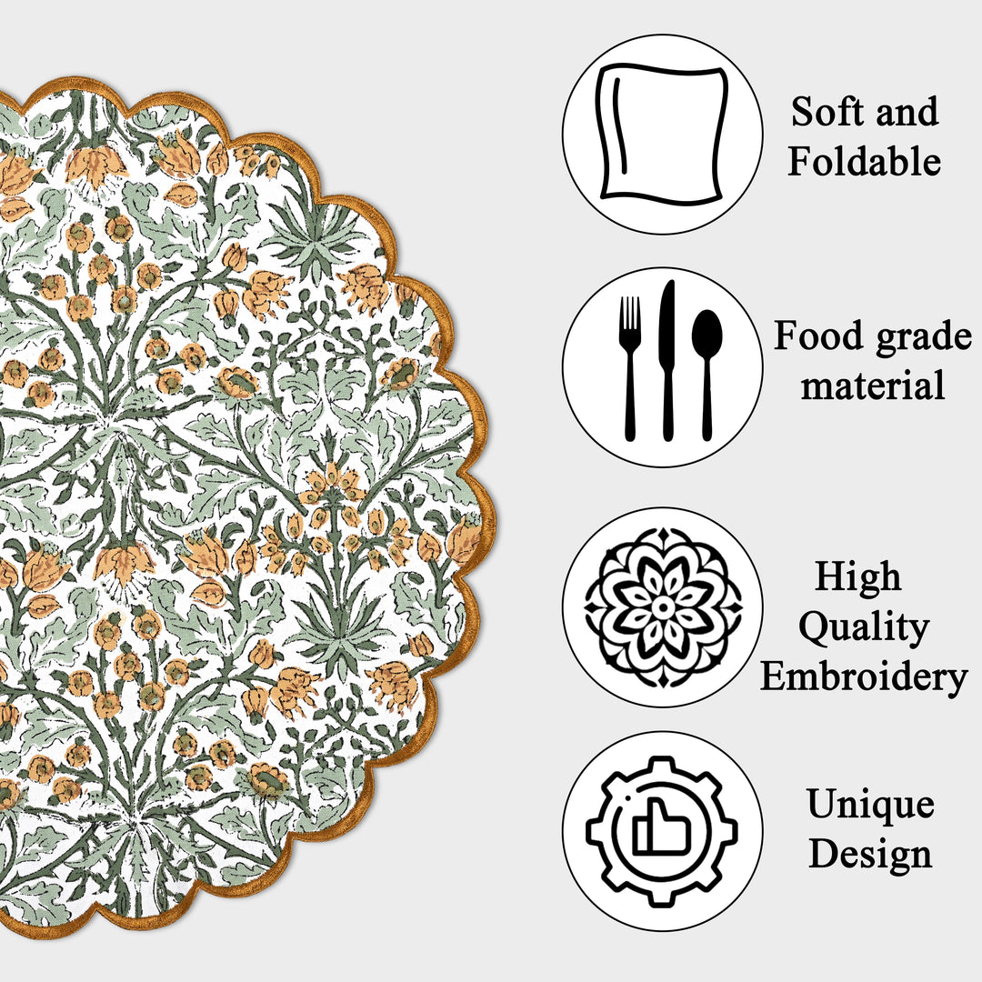 Goldenrod Yellow Placemats