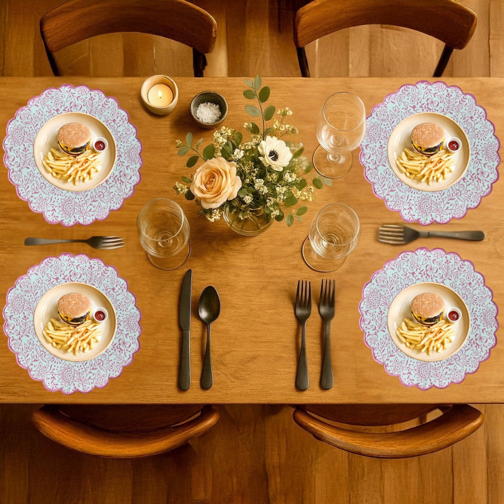 Rose Pink Jal Placemat