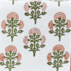 Mughal Buta Peach Table Runner
