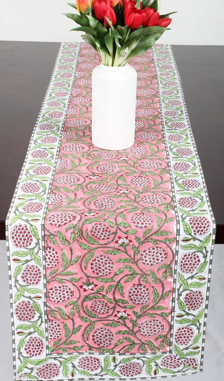Strawberry Pink Table Runners