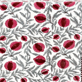 Sangria Red & Cerise Pink Table Runner