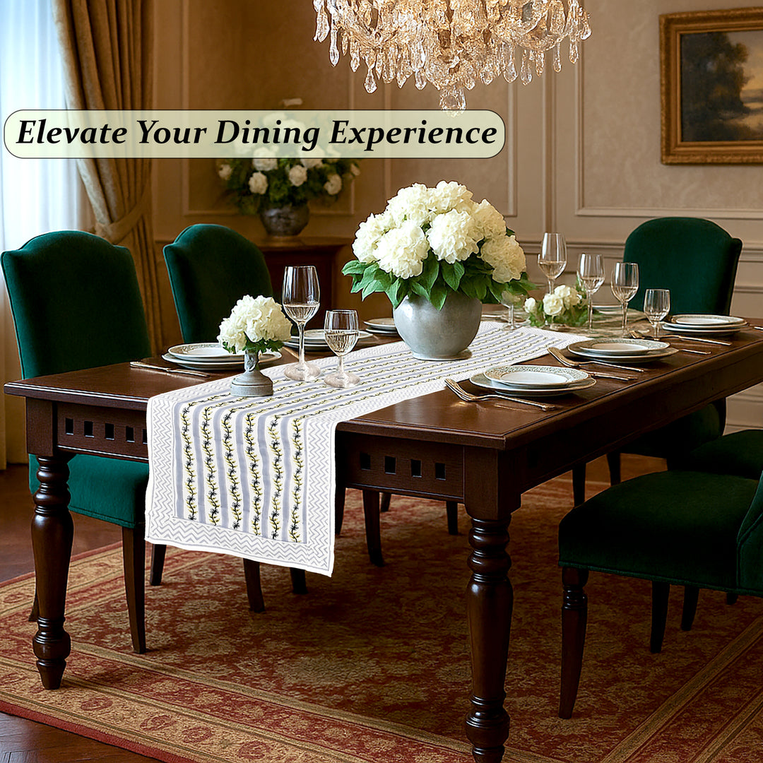 Dolphin Blue Table Runner