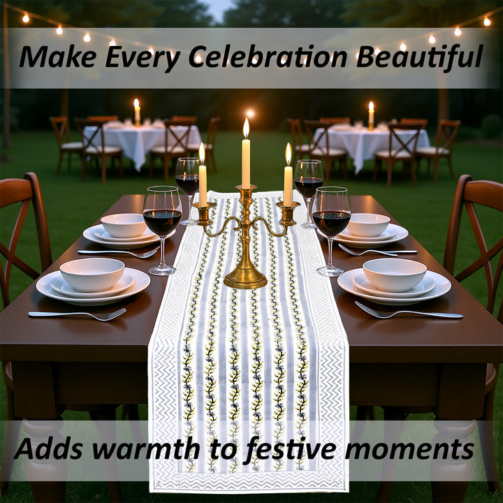 Dolphin Blue Table Runner