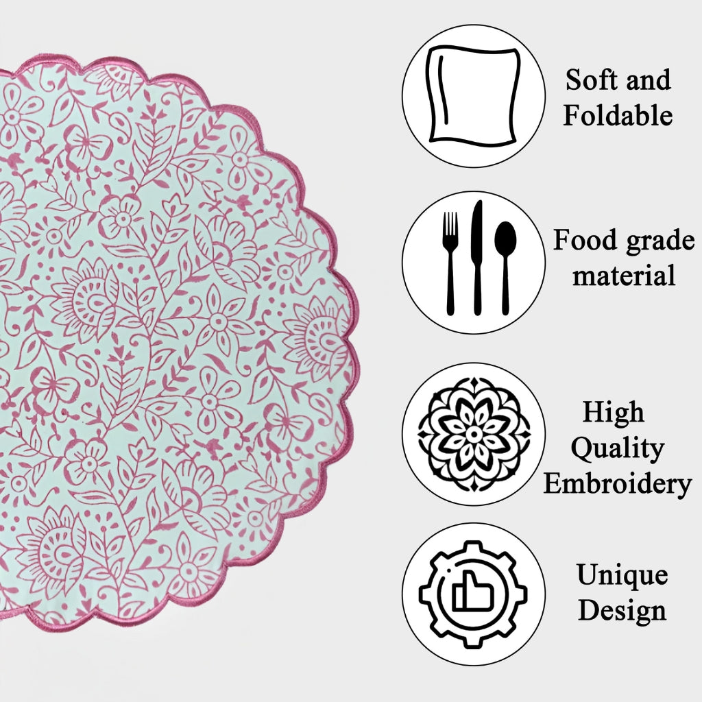 Rose Pink Jal Placemat